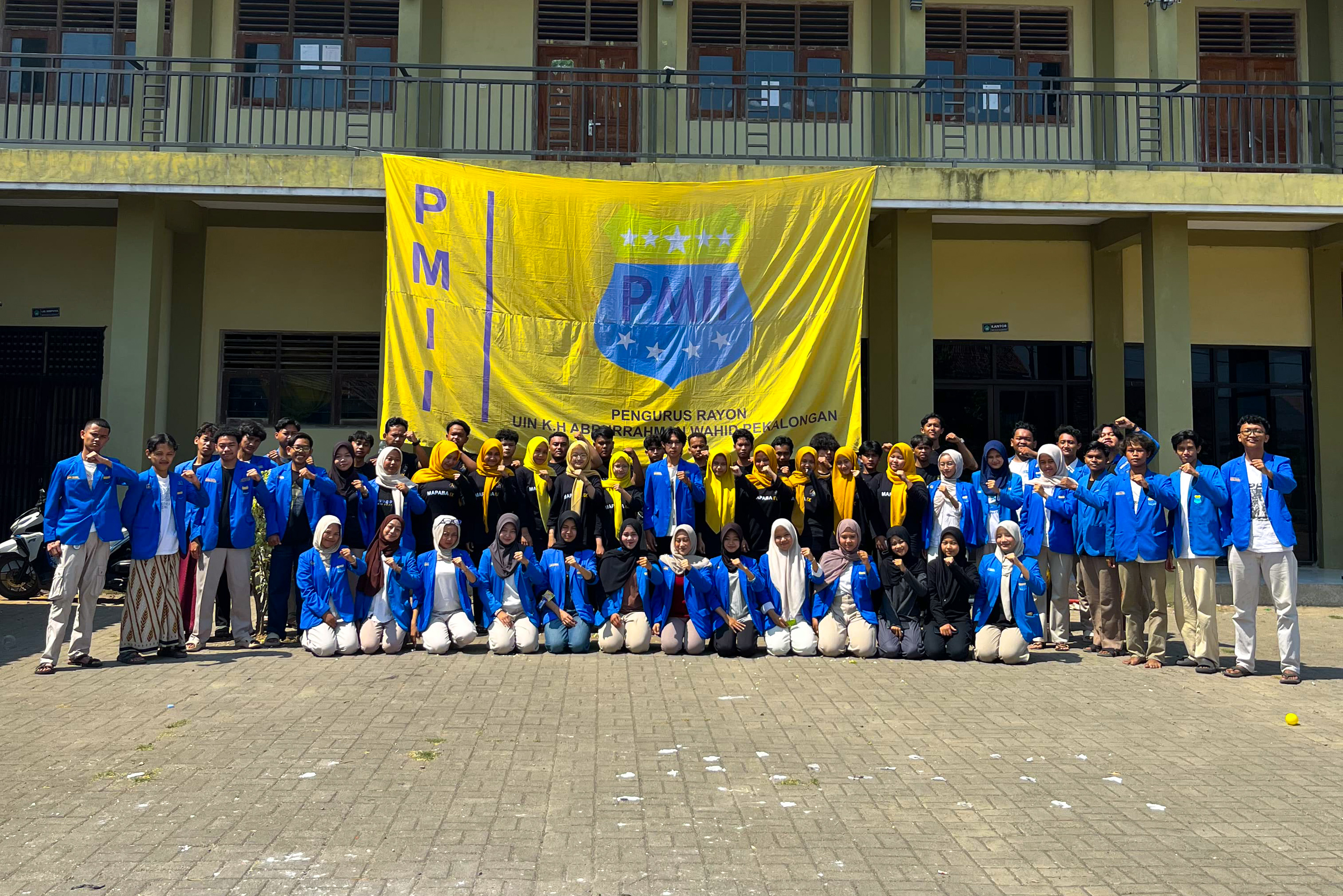 MAPABA PMII Rayon Ekonomi dan Bisnis Islam UIN Gusdur Pekalongan Resmi Kukuhkan Anggota Baru